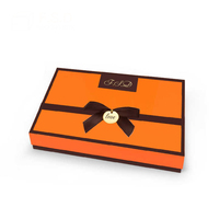Cajas de cartón de chocolate de grado alimenticio de color de tamaño personalizado de San Valentín 2024, caja de embalaje de papel para dulces, galletas, dulces, regalo