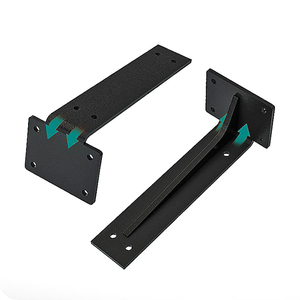 Soportes de Acero Inoxidable Modernos y Resistentes HRT, Soportes Invisibles para Estantes de TV Suspendidos en Cocina y Sala de Estar, China - Product Image 1