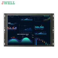 Layar sentuh kapasitif tertanam 7 inci IPS 16:10 bingkai terbuka Monitor tampilan LCD dengan VGA USB BNC AV input Seri Bisnis Baru