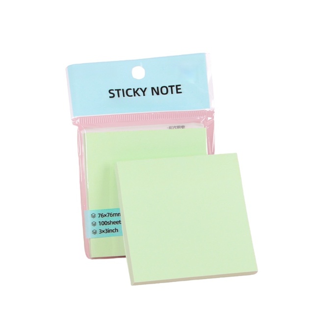 School Stationery Supplies Paper Stickers Index Posted 3*3 Inches Sticky Note Pad Custom Sizes Memo Pad Sticky Notes Wholesale