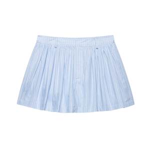 Guangzhou Auyan Wind Set Camisa corta a rayas de encaje estilo Mujer y conjunto de traje de falda medio Culottes - Product Image 2