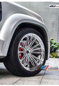 EZW 1 Mảnh Tùy Chỉnh Giả Mạo Vành Chrome Sâu Lõm Xe Whee Nhôm Hợp Kim Xe Bánh Xe Đánh Bóng Vành Xe - Product Image 2