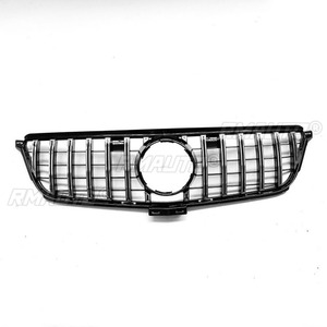 Bandes décoratives pour calandre de voiture, kit carrosserie de calandre de course, calandre avant pour Mercedes Benz ML W166 2013-2015, pièce extérieure - Product Image 5