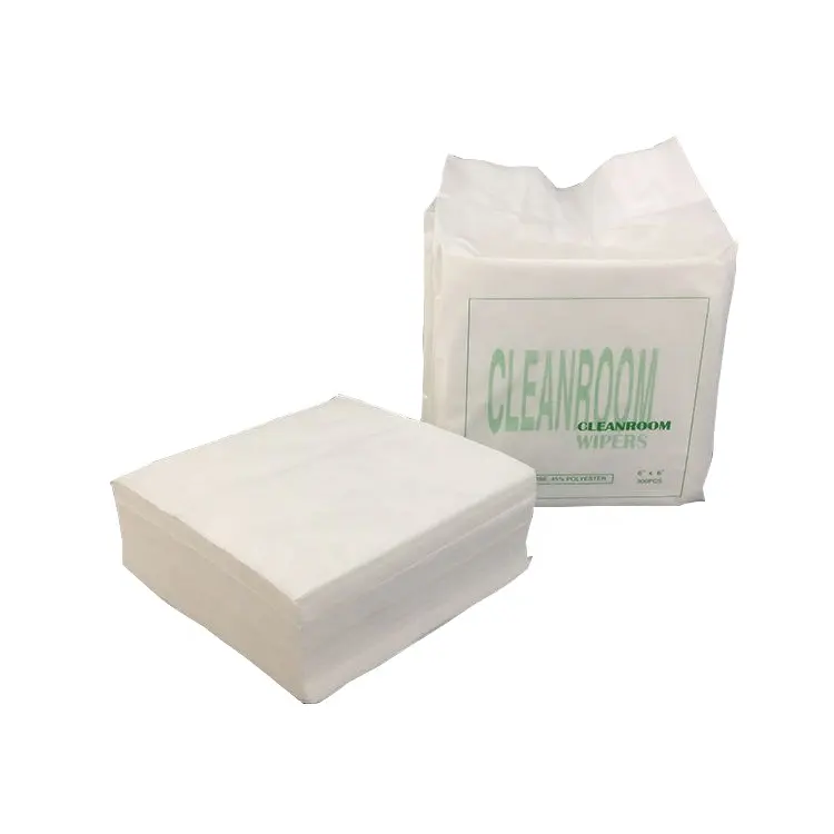 WIP-0606 Lint Free Disposable Multi Purpose White Lint Free Clean Room Wipes Industrial Cleaning Wipes