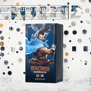 <span class=keywords><strong>Jeu</strong></span> de cartes à collectionner en plastique <span class=keywords><strong>WOW</strong></span> - Riftbound, modèle super signature chinois, League of Legends - Product Image 2