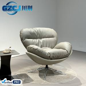 Sillón Giratorio para Sala de Estar u Oficina, Silla de Aviación Vintage, Sillón Reclinable Giratorio de Estilo Retro - Product Image 3