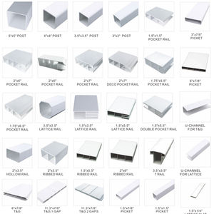 Tuin Privacy Scherm Hek 3d Gebogen Paneel Wit <span class=keywords><strong>Vinyl</strong></span> Pvc Hek Panelen Voor Decor - Product Image 6