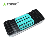 TOPKO Durable Plástico de alto impacto Cómodo Paso Superficie Ligero Fácil de mover Paso aeróbico