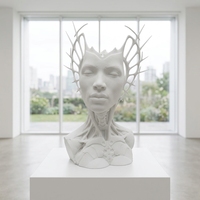 Escultura de Personaje a Gran Escala Fabricada con Tecnología SLA para Exhibición