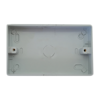 VNX J-118 type 50H boîte de montage en PVC boîtier électrique blanc interrupteur boîte de prise boîte de jonction