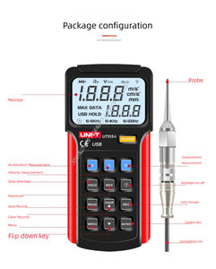 Compteur de vibrations numérique UNI-T UT311/312/315A-Instrument de mesure de vibrations portable-Fréquencemètre - Product Image 5