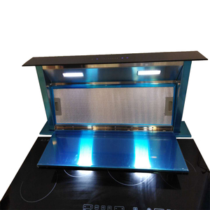 Cappa Aspirante a <span class=keywords><strong>Tiraggio</strong></span> Discendente da 90 CM con Ventola di Scarico - Product Image 6