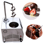 Machine à chocolat fondant en cascade 5,5 L, distributeur de chocolat chaud, machine à chocolat fondant commercial pour fruits et fraises
