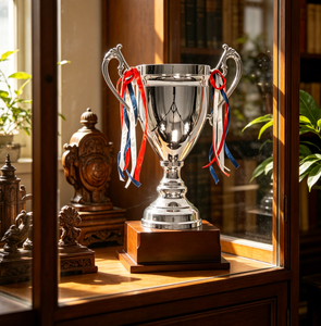 Trofeo <span class=keywords><strong>de</strong></span> Metal Plateado Personalizado para la Copa Mundial <span class=keywords><strong>de</strong></span> Fútbol 2026 EE. UU.-Canadá-México, Venta al por Mayor, Copa <span class=keywords><strong>de</strong></span> Premio Deportivo Grabada para <span class=keywords><strong>Ganadores</strong></span> - Product Image 2