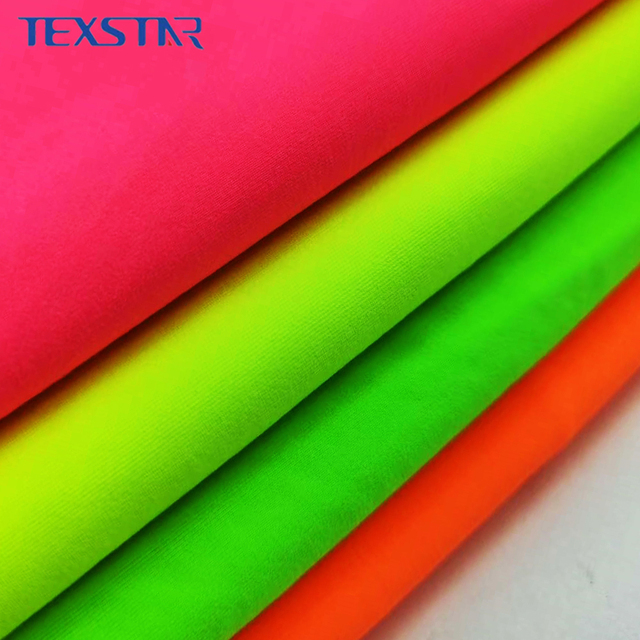 Cotton-like Matte Polyester Spandex Knit Fabric with Soft Cotton Touch Cotton Feel Jersey for Sportswear T-shirt Yoga Wear