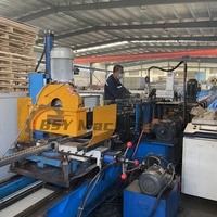 Hochpräzise Automatische H-Träger-Rollformmaschine Stahlkonstruktions-Träger-Rollformmaschine