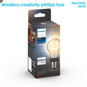 Ampoule <span class=keywords><strong>LED</strong></span> intelligente <span class=keywords><strong>PHILIPS</strong></span> A60 Edison style industriel rétro, E27, température de couleur variable, verre, HomeKit GardenHUE - Product Image 5