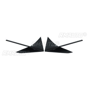 Pour Toyota Supra A90 A91 2019-2025 : Cadre de décoration pour l'entrée d'air de type 'Wind Knife' et cache de séparateur de pare-chocs - Accessoires automobiles - Product Image 5