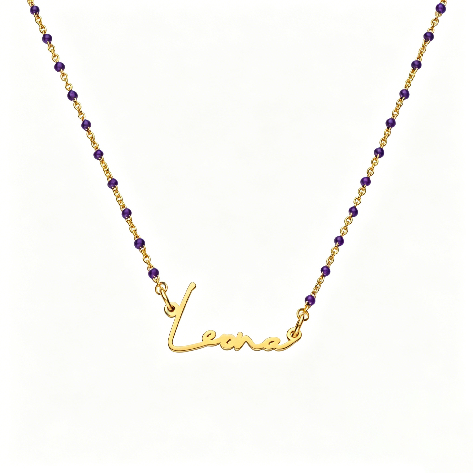 Cadena morada