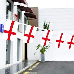<span class=keywords><strong>Fournitures</strong></span> promotionnelles pour les fans de football-Bannière St <span class=keywords><strong>Georges</strong></span> Cross Bunting pour la fête nationale - Product Image 4