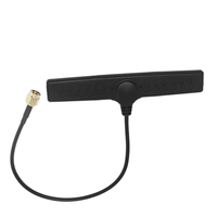Antenne omnidirectionnelle double bande 2,4/5,8 GHz avec connecteur SMA, montage vertical ou adhésif pour routeur WiFi 5/6 et module sans fil industriel