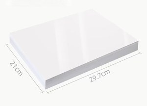 Feuilles de vinyle transparentes autocollantes brillantes, résistantes à l'huile, à l'eau et aux déchirures, format <span class=keywords><strong>A4</strong></span>, pour imprimantes <span class=keywords><strong>laser</strong></span> et jet d'encre - Product Image 4