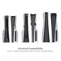 Kit de prise anti-poussière pour PS5/PS5 Slim/PS5 Pro Console ensemble de protection anti-poussière pour disque PS5/édition numérique