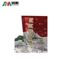 Boîte-cadeau personnalisée de 12 jours, calendrier de l'avent vide, boîtes à chocolat de Noël