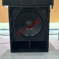Subwoofer Activo Profesional 8004-A de 18 Pulgadas con Ferrita para Sistemas de PA, Sonido en Vivo, Giras, Conciertos, Festivales, DJ, Alquiler para Eventos