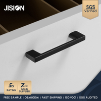 Pegangan furnitur kenop tarik pintu laci kabinet kualitas tinggi Handle emas logam aluminium perangkat keras harga pabrik