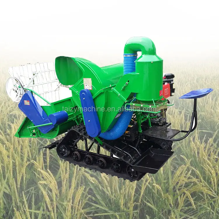 큰 출력 용량 결합 미니 밀 쌀 손 수확기 공급 업체 찾기