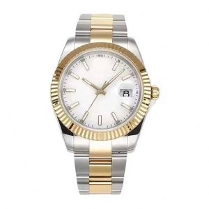 Montre mécanique automatique de luxe personnalisée pour homme, bracelet en acier inoxydable de haute qualité, affichage clair du cadran, aiguilles, date, mouvement ETA - Product Image 5