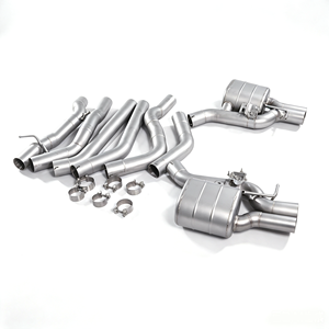 Libera <span class=keywords><strong>il</strong></span> ruggito del V8: Scarico Cat-Back con valvola GFC per Audi RS7 C7.5 4.0T (2016-2018), doppio silenziatore, quattro uscite, finitura a specchio - Product Image 5