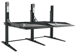 Élévateur hydraulique de stationnement de voiture à 2 poteaux avec roulettes 9000 lb pour ascenseur hydraulique de <span class=keywords><strong>garage</strong></span> à quatre poteaux - Product Image 6