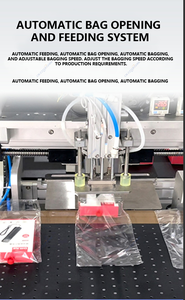 Máquina automática de embalaje de almohadas de alta calidad, embolsado de calcetines, embalaje de plástico, máquina de sellado de bolsas con chips, etiquetado y pegado de alimentos - Product Image 5