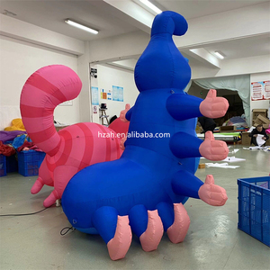 Decoración de fiesta inflable temática de Alicia en el país de las Maravillas con luz LED - Product Image 6