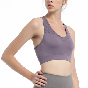 <span class=keywords><strong>Reggiseno</strong></span> <span class=keywords><strong>Sportivo</strong></span> Plus Size da Donna 2022 S-4XL, Nuovo Trendy in Rete Traspirante, Alta Supporto, per Yoga - Product Image 4