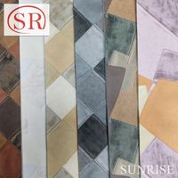 Cuir tressé tridimensionnel simulé résistant à l'usure de PVC pour la fabrication de sacs et de chaussures