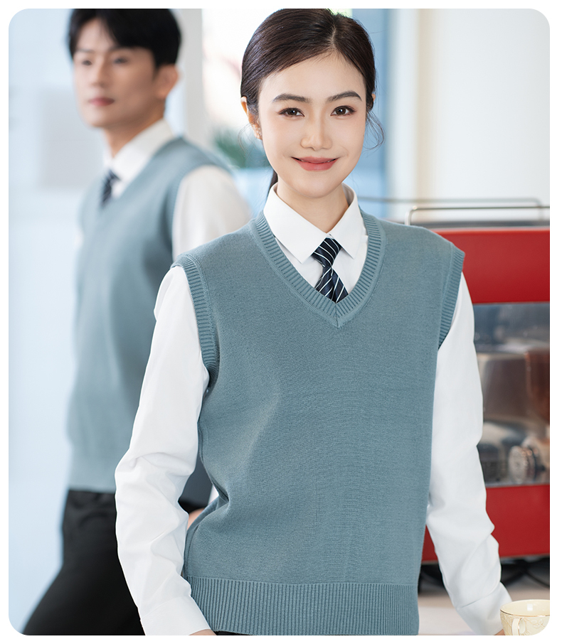light blue waitress dress Customized Staff Uniforms Size:2X/3X K7484E boohoo Women's Linen Puff resistant to most chemicals
