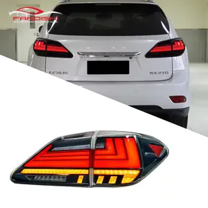 Upgrade Full LED Flow Dynamic tail light tail lamp for Lexus RX 2009-2015 RX270 330 350 450H taillight taillamp plug and play