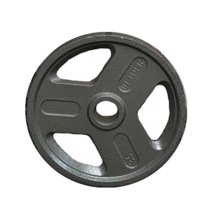 Plaque d'haltères de Fitness en fonte de qualité supérieure personnalisée professionnelle accepte le Logo personnalisé pour l'accessoire d'équipement de Fitness de musculation - Product Image 2