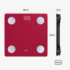 2023 bilance elettroniche di nuovo Design 15 misure bilancia di misurazione del corpo intelligente bilancia per il grasso corporeo - Product Image 3