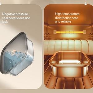 Lonchera Eléctrica Recargable por USB, Recipiente Portátil de Acero Inoxidable para la Escuela o el Automóvil, Fácil de Limpiar, Tazón para Comida de Bebé - Product Image 5