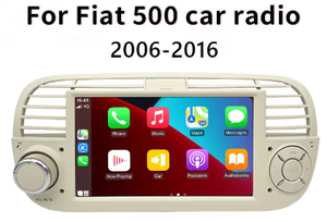 Estéreo de coche Android de 8 pulgadas con espejo Carplay de navegación GPS para <span class=keywords><strong>Fiat</strong></span> <span class=keywords><strong>500</strong></span> 2007 - 2015 REPRODUCTOR DE DVD Multimedia portátil - Product Image 4
