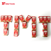 Concentré de Tomate Pur à 100% en Carton Aseptique, 19 Ans d'Expérience, Usine de Purée de Tomate, Concentration 28-30% Brix, Pression à Froid, Vrac