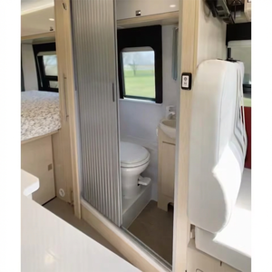 Puerta <span class=keywords><strong>Enrollable</strong></span> de PVC y ABS para Autocaravanas, Cocina, <span class=keywords><strong>Ducha</strong></span>, Inodoro - Product Image 4