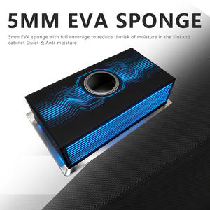 Kore Tarzı Minimalist Paslanmaz Çelik 304 858*518 Tek Hazneli Tek Dekoratif Nano Gümüş Yüzey İşlemli El Yapımı Tezgah Üstü Mutfak - Product Image 3