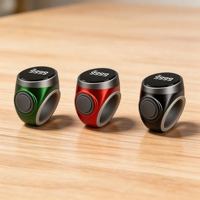 Bague connectée Tasbeeh avec écran OLED HD, lumière nocturne lumineuse, compteur Zikr jusqu'à 9999, pour la prière musulmane, 3 mois d'autonomie, Type-C, poids 10g