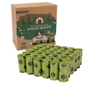 Sacs à déchets pour animaux de compagnie sans noyau, anti-bactériens, jetables, en LDPE, avec conception anti-fuite - Product Image 1