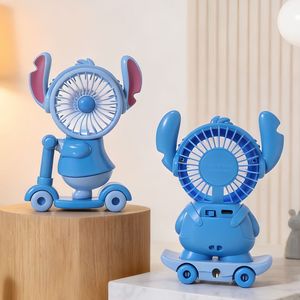 LingPan Cartoon <b>USB</b> Fan With <b>Led</b> <b>Light</b> And Pencil Sharpener Skateboard Design For Desk Use - Product Image 4